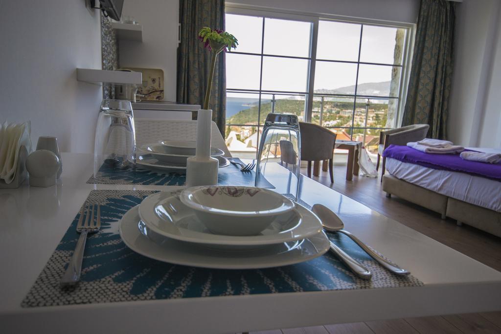 Kelebek Studio Apartments كالكان الغرفة الصورة